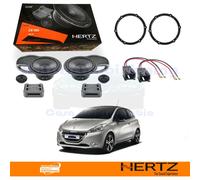 Hertz CK165 Casse a 2 vie Altoparlanti Anteriore peugeot 208