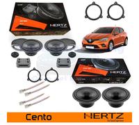 Hertz CK165 + CPX165 Casse Altoparlanti Ant + Post Renault Clio V dal 2019