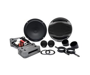 Hertz CPK 165 - Sistema audio auto 2 vie da 165 mm con 2 woofer, 2 tweeter, crossover passivi e griglie, potenza di picco 315W per installazioni hi-fi OEM upgrade