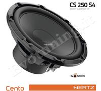 Hertz Serie Cento SUBWOOFER CS 250 S4 250 mm 25 cm Altoparlanti Auto Sub