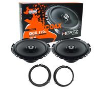 COPPIA ALTOPARLANTI DCX 170.3DA 165 mm 2 VIE COASSIALI (100W) - - Hertz