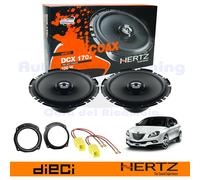 Hertz DCX 170.3 Kit Casse Altoparlanti Anteriori = Posteriori Lancia Delta 08>14
