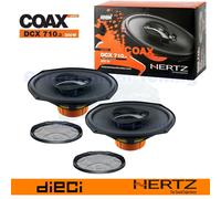 Hertz Dcx 710.3 Altoparlanti Ovali 3 Vie 17X25CM Casse Coassiali 300W+Griglie