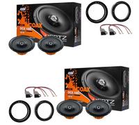 Kit Casse Altoparlanti Posteriori Hertz x 165 per Ford Focus III e IV dal 2011