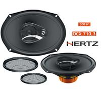 Hertz Dcx 710.3 Altoparlanti Ovali 3 Vie 17X25CM Casse Coassiali 300W+Griglie