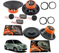 Hertz Dieci Kit 6 Casse per Lancia Ypsilon 03-11 con Adattatori e Cavi Ant+Post