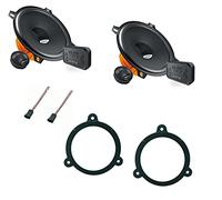 Hertz DSK 130 dsk130.3 Kit 4 casse Altoparlanti 13 cm + supporti casse compatibile con Renault Megane III dal 2009 anteriore