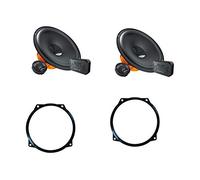 Hertz DSK 165 dsk165.3 Altoparlanti 2 vie + supporti altoparlanti Compatibile con BMW Mini one cooper anteriore