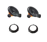 Hertz DSK 165 dsk165.3 Altoparlanti 2 vie + supporti casse Compatibile con FIAT PANDA DAL 2003 Anteriore 165 cm