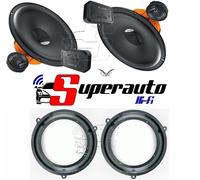 Hertz DSK 165 dsk165.3 Altoparlanti 2 vie + supporti casse Compatibile con FIAT PANDA DAL 2003 Anteriore 165 cm