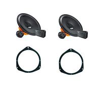 Hertz DSK 165 dsk165.3 Altoparlanti 2 vie + supporti casse Fiat Punto Evo e Punto 199 dal 2005 e grande punto