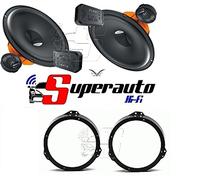 Hertz DSK 165 dsk165.3 Altoparlanti 2 vie + supporti casse OPEL CALIBRA PRIMA DEL 2012 anteriore 165 cm