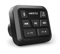 Hertz HMR BT Ricevitore Bluetooth 5.0 marine impermeabile IP67 codec aptX | uscita RCA stereo per amplificatore, portata 10 m, resistente a UV e nebbia salina, pulsanti retroilluminati LED, foro 45 mm