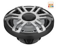 Hertz Altoparlante HMX 6.5 S-LD-G 6.5" Marine Sport Coassiale RGB LED Grigio Set da 2
