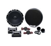 Hertz K 165 Fan Edition - Kit di altoparlanti 2 vie con woofer da 165/170 mm, tweeter da 24 mm e crossover Integrato, 300W Peak, 4ohm, Griglie incluse e installazione facile