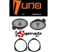 Hertz LINEA UNO K165 K 165 KIT ALTOPARLANTI DUE VIE CASSE AUTO 165 mm supporti