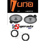 Hertz LINEA UNO K165 K 165 KIT ALTOPARLANTI DUE VIE CASSE AUTO 165 mm + supporti casse FIAT Scudo dal 2007 Anteriore 165 cm