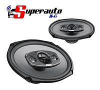 Hertz LINEA UNO X690 X 690 SET COASSIALI 4 VIE CASSE ALTOPARLANTI AUTO 6" x 9"