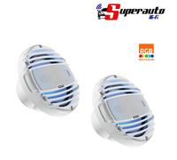 Hertz HMX 6.5 LD-TW - Coppia di altoparlanti coassiali marine 165mm bianco con illuminazione LED RGB Integrata