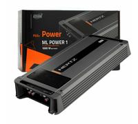Hertz ML Power 1 - Amplificatore mono per auto 1x1000W Hi-End per subwoofer ad alte prestazioni