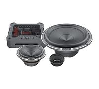 Hertz MPK 163 - Sistema audio per auto a tre vie con griglie incluse da 165mm 300W (2 Woofer + 2 Midrange + 2 Tweeter + 2 xover)