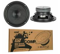 HERTZ SV200L SV 200 L SPL Show Coppia woofer 200 mm 20 cm picco 500 W 4 Ohm