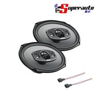 Hertz LINEA UNO X690 X 690 SET COASSIALI 4 VIE CASSE ALTOPARLANTI AUTO 6" x 9"