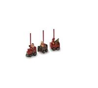 HERVIT ART. 23686 TRENINO CERAMICA 3PZ APPENDINO 6CM