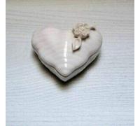 Hervit Art.25370 Contenitore Cuore Porcellana 9,5CM