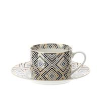 HERVIT ART. 28979 TAZZA TE' PORCELLANA DIA.8.5XH6CM MARRAKECH