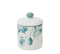 HERVIT ART. 28985 CONTENITORE PORCELLANA BOTANIC DIA. 12X16,5CM