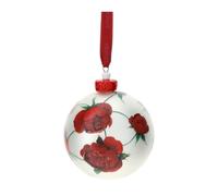 Hervit art. 29519 sfera vetro soffiato dia.10cm rose Baccarat