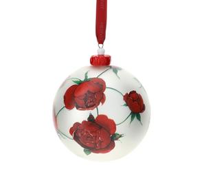 Hervit art. 29520 sfera vetro soffiato dia.12cm rose Baccarat