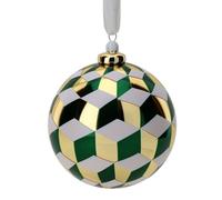Hervit art. 29523 sfera vetro Boreale Cubes dia.10cm