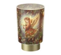 Hervit art. 30238 lampada vetro angelo dia10xh15cm