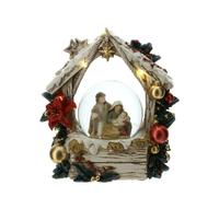 Hervit art. 30256 palla acqua neve resina 14x15cm