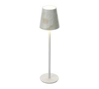 Hervit art. 30419 lampada led stelo Canvas crema dia.7xh27cm