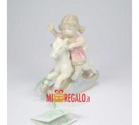 HERVIT BAMBINA SU CAVALLO A DONDOLO CM.8