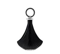 Hervit Bottiglia Vetro Shell - Scatola Regalo - 2 dimensioni 3 Colori -Nero Cangiante Tappo ad Anello - Vaso Decorativo Design Fiori o Porta Essenza - Regalo Home decor - 25x10x40cm