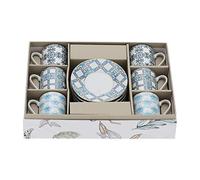 Hervit Box 6 TAZZINE Caffe' Porcellana 9X5CM