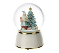 Hervit Palla Acqua/Neve Carillon Babbo Natale D10xH15 cm