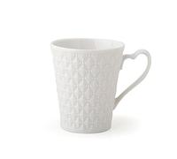 Hervit Set 2 Tazze Mug Porc.Bianca 11X9,5Cm