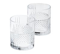 Hervit Set due bicchieri brandy "Dallas" in vetro D8xH9,5 cm