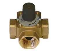 HERZ 1213703 Valvola miscelatrice rotativa 3 vie 1" con manopola