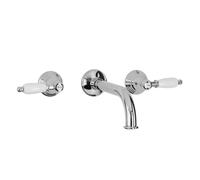 Herzbach Anais Classic rubinetto lavabo a parete, 32.959000.3.01, Anais Classic cromo [Rubinetteria Bagno > Rubinetteria Lavabo]