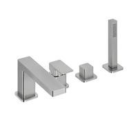 Herzbach CEO iX-finish rubinetto bordo vasca, miscelatore monocomando, 36.220250.1.14, CEO iX-finish acciaio inox spazzolato [Rubinetteria Bagno > Rubinetteria Vasca]