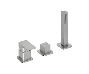 Herzbach CEO iX-finish rubinetto bordo vasca, miscelatore monocomando, 36.220250.2.14, CEO iX-finish acciaio inox spazzolato [Rubinetteria Bagno > Rubinetteria Vasca]