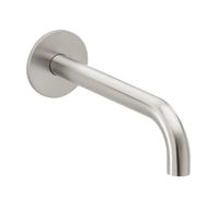 Herzbach DEEP iX bocca di erogazione vasca, 28.142000.2.09, DEEP iX acciaio inox spazzolato [Rubinetteria Bagno > Rubinetteria Vasca]