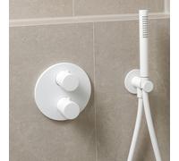 Herzbach DEEP rubinetto doccia da incasso con termostatico, 23.500550.1.07, DEEP; DEEP BLACK; DEEP GREY; DEEP WHITE; SIRO; SIRO BLACK; SIRO GREY; SIRO WHITE; SIRO PVD GOLD; Design New; Memo; Nano; Ven