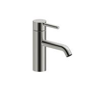 Herzbach DEEP rubinetto lavabo misura M bassa pressione, 18.023300.1.09, M-Size DEEP acciaio inox spazzolato [Rubinetteria Bagno > Rubinetteria Lavabo]